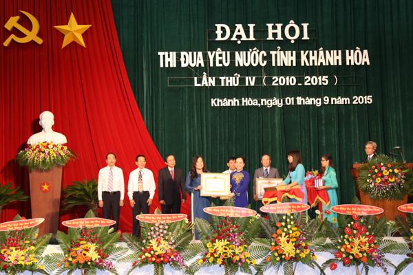 Đại hội Thi đua yêu nước tỉnh Khánh Hòa lần thứ IV - Giai đoạn 2010 - 2015