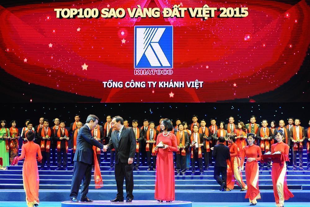 Nâng tầm thương hiệu KHATOCO với Giải thưởng Sao vàng đất Việt 2015
