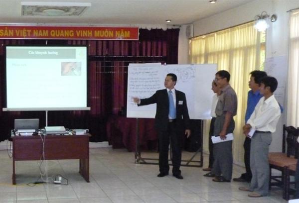 Lớp đào tạo Kỹ năng giao tiếp thân thiện và thuyết phục của Tổng công ty Khánh Việt