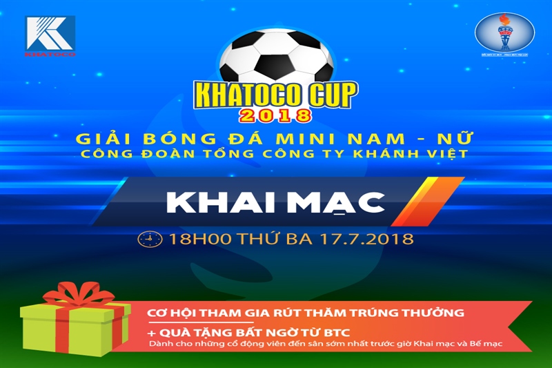 Háo hức chờ đợi khai mạc giải bóng đá truyền thống lần thứ 15 chào mừng 35 năm thành lập Tổng công ty Khánh Việt
