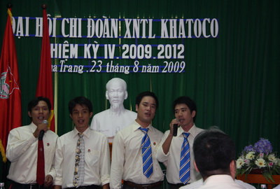 Đại hội Đoàn Thanh niên Xí nghiệp Thuốc lá Khatoco nhiệm kỳ IV (2009-2012) 