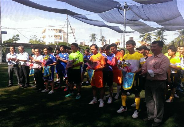 Giải bóng đá mini Cụm Công nghiệp Khatoco Ninh Hoà năm 2015