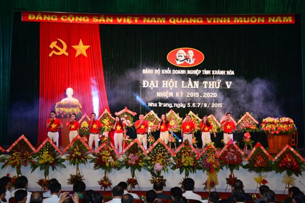 Đại hội Đảng bộ Khối doanh nghiệp tỉnh Khánh Hòa lần thứ V, nhiệm kỳ 2015 - 2020 thành công tốt đẹp