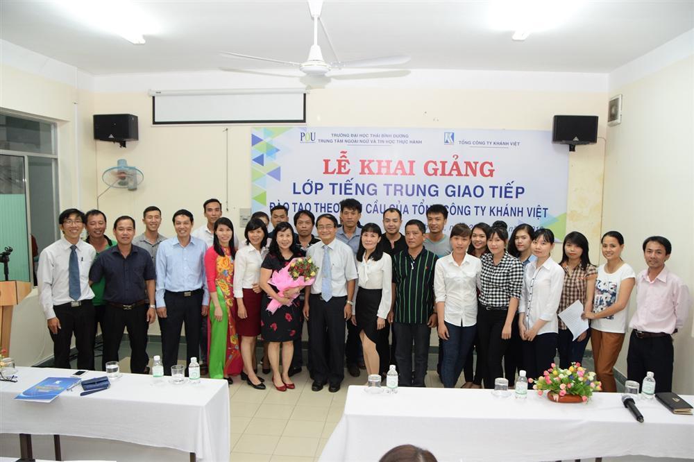 Khatoco khai giảng "Khóa Tiếng Trung giao tiếp"