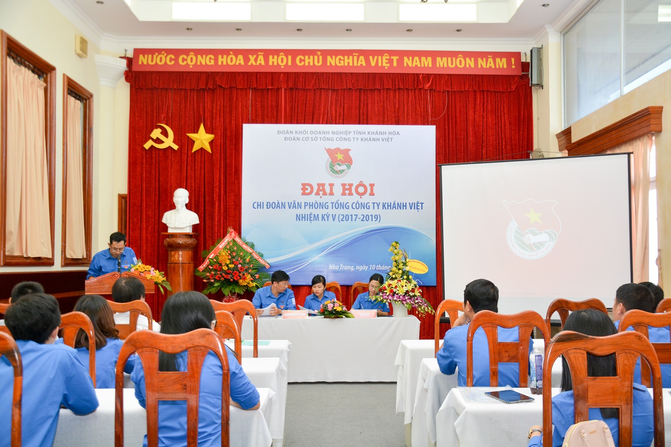 Đại hội Chi Đoàn Văn phòng Tổng Công ty Khánh Việt nhiệm kỳ V (2017-2019)