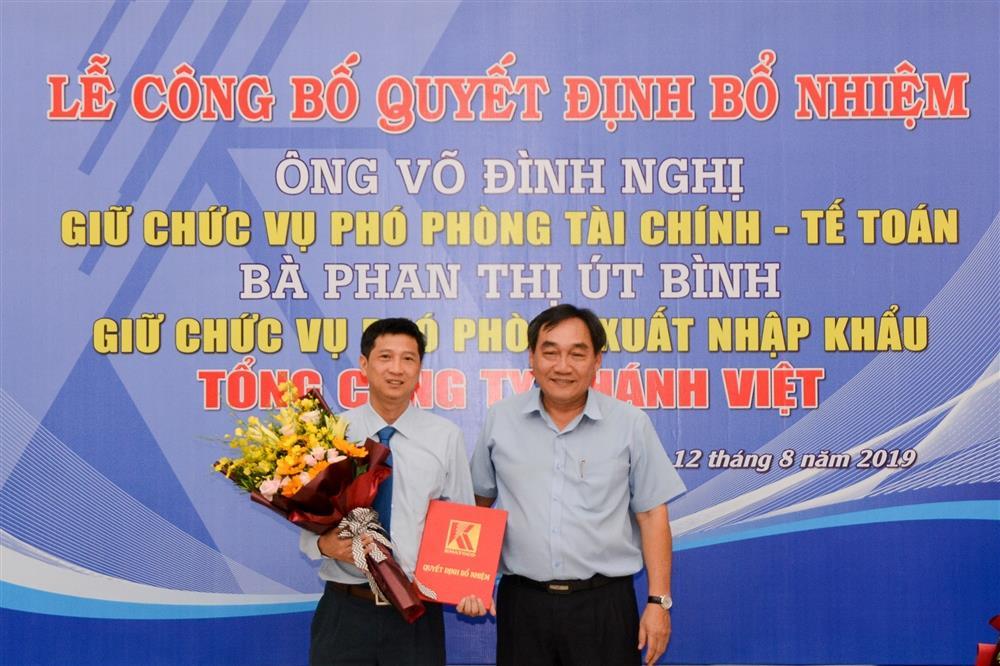 Lễ bổ nhiệm Phó phòng Tài chính – Kế toán, Phó phòng Xuất Nhập khẩu Tổng công ty Khánh Việt
