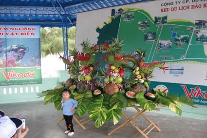 Khu Du lịch Hòn Lao (Đảo Khỉ) tổ chức ngày hội “Hoa Quả Sơn”