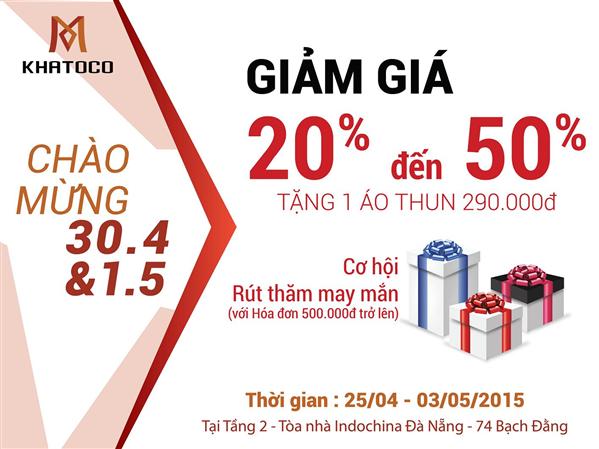 Chương trình khuyến mãi tặng quà & giảm giá hấp dẫn tại Đà Nẵng