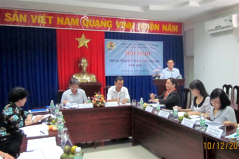 Công đoàn Tổng công ty Khánh Việt dẫn đầu khối thi đua Công đoàn ngành II