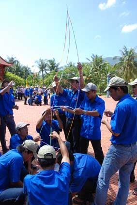 Đoàn thanh niên Tổng Công ty Khánh Việt tổ chức Hội trại thanh niên