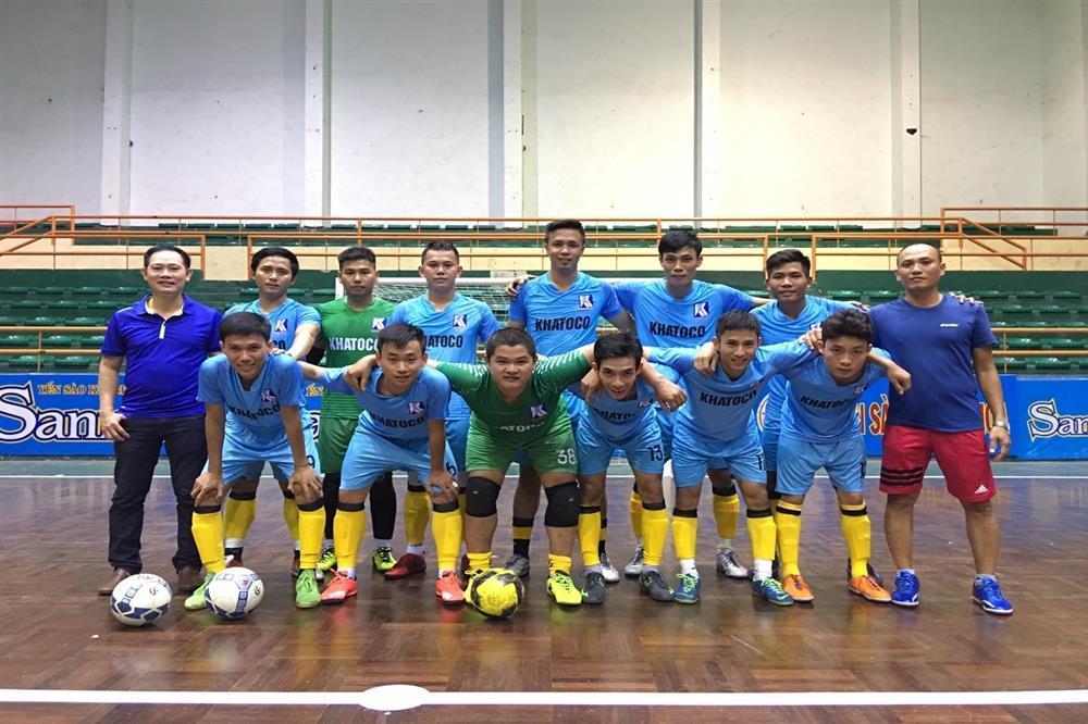 Đội bóng Tổng công ty Khánh Việt tham gia giải futsal tỉnh Khánh Hòa 2019