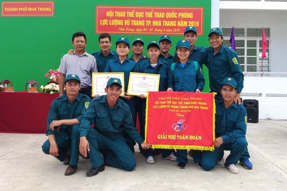 Lực lượng Tự vệ Tổng công ty Khánh Việt tham gia Hội thao lực lượng vũ trang thành phố Nha Trang năm 2019